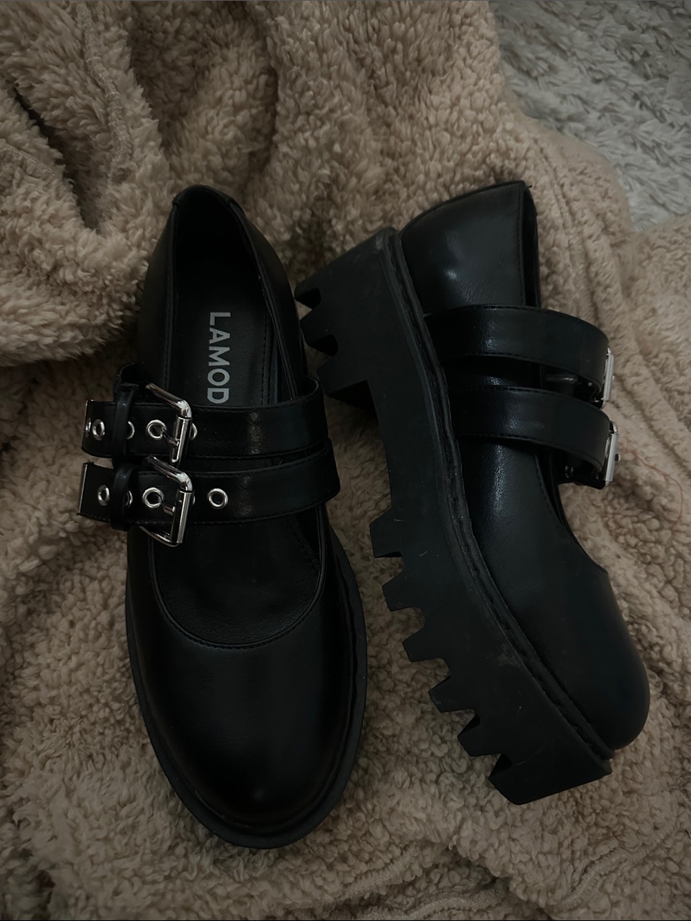 Lamoda platform Mary Jane sandals